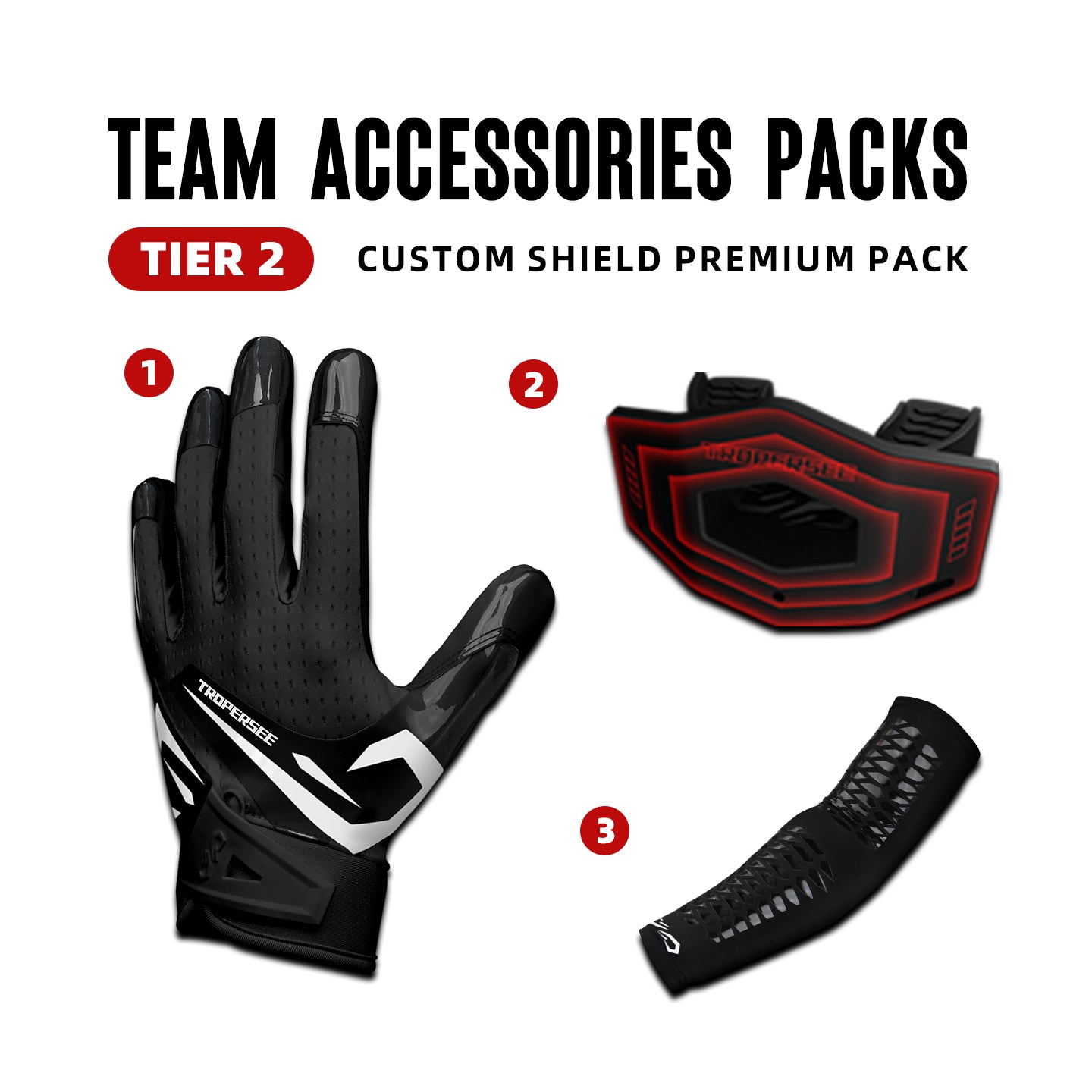 Custom Shield Premium Pack — 12-Player Custom Mouthguard Bundle