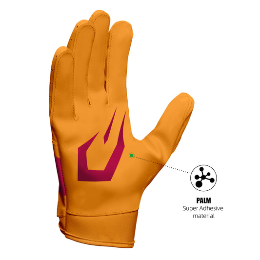 TROPERSEE FRZ 1.0 FOOTBALL GLOVES YELLOW
