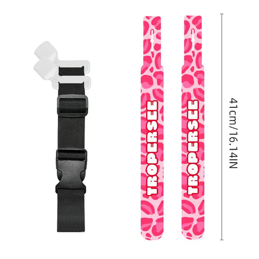 Adult Flag Football Belt-Pink Leopard