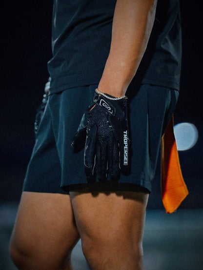 TROPERSEE GMD Game Day Football Gloves Black