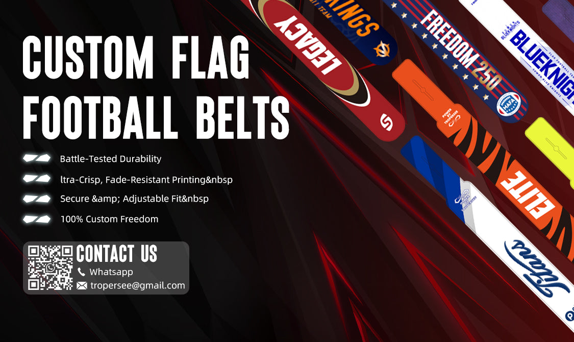 Flag Football Belts Banner