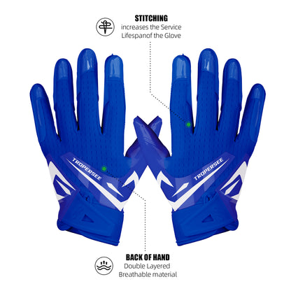 TROPERSEE FRZ 1.0 FOOTBALL GLOVES BLUE