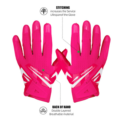 TROPERSEE FRZ 1.0 FOOTBALL GLOVES PINK