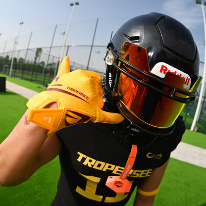TROPERSEE FRZ 1.0 FOOTBALL GLOVES YELLOW