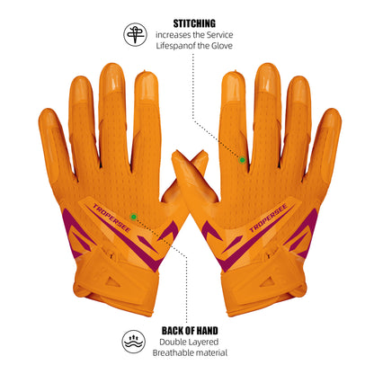 TROPERSEE FRZ 1.0 FOOTBALL GLOVES YELLOW