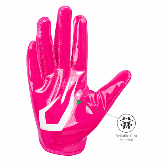 Pre-Order-TROPERSEE GMD Game Day Football Gloves Pink