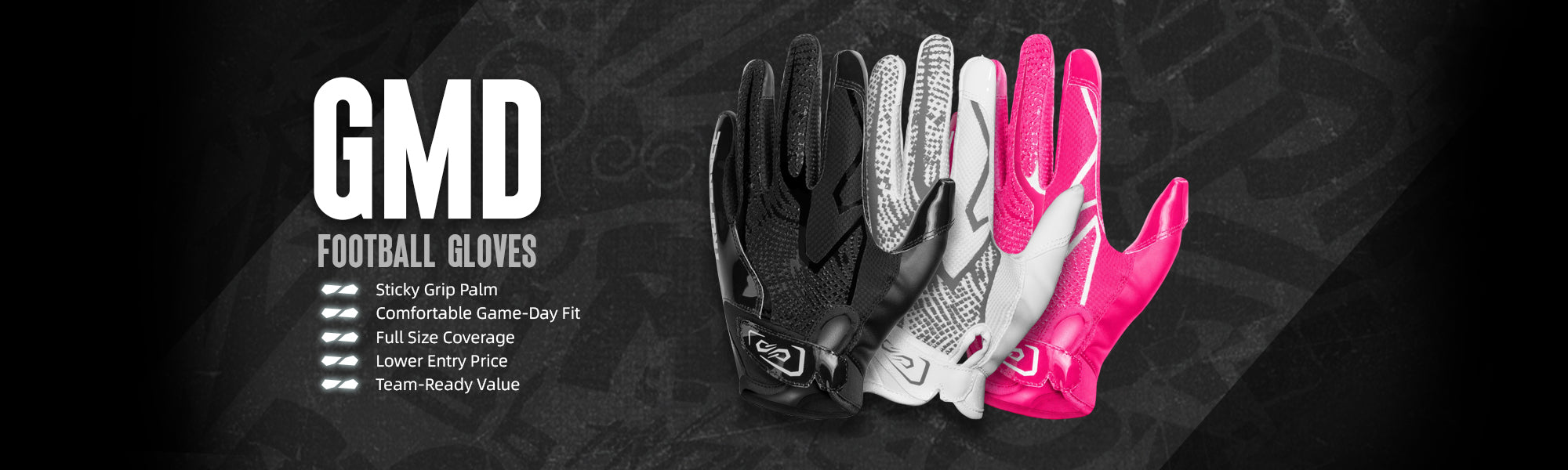 GMD Football Gloves Banner
